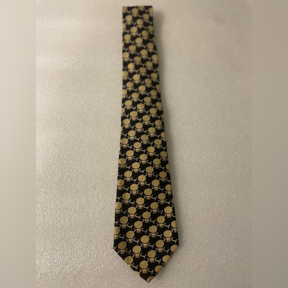 Chanel silk tie